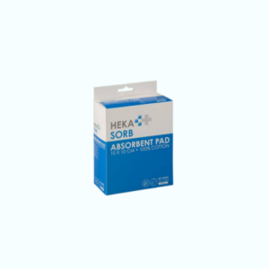 Heka Sorb Absorbent Pad 10x10cm 100% katoen