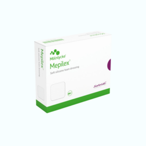 Mepilex soft sillicone foam dressing 15 x 17 cm