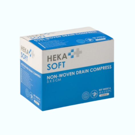 Heka Non woven kompressen 5cmx5cm | Ref OT0012-1